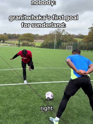 XHAKABOOM! of course his first goal for sunderland vs everton was outside the box  #football #Soccer #footballskit #footballtiktok #11able 