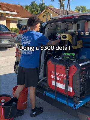 Doing a $300 detail on a returning client 🫴🫳 #fyp #detailing #cardetailing #asmr #charger