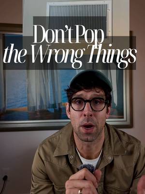 Don't want your projects to look cheap?  Make sure you don't pop the wrong things