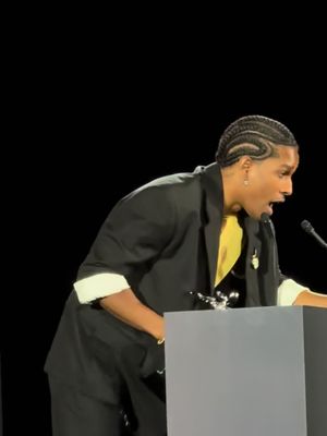 what he said! Congrats @asaprocky on taking home Fashion Icon of Year award. Well deserved! Full speech here 🤍