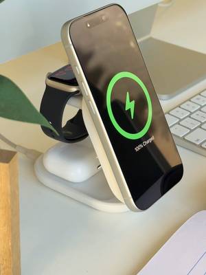 Because one color just isn’t enough. ⚡ The UltraCharge 3-in-1 Foldable Magnetic Charger 25W comes in three sleek shades — ready to power your iPhone, Apple Watch, and AirPods in style. Shop now on TikTok Shop!  #Belkin #3in1Charger #WirelessCharger #AppleWatch #TechEssentials