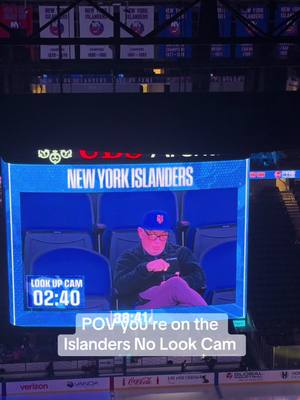 Maybe he’s on the Islanders App? 👀📲🤣 #NHL #islanders #longisland #win #look 