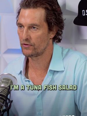 Happy birthday to the tuna salad king, #MatthewMcConaughey! 🐟 #2Bears1Cave Ep. 262 #tunasalad #2bears #Recipe