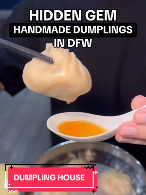 HIDDEN GEM HANDMADE DUMPLINGS AND CHINESE FOOD 🥟 #dumplings #chinesefood #dallas #dallasfoodie #dallasfood 