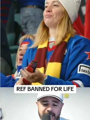Hockey referee suspended for life, a breakdown #hockey #sports #icehockey #khl #referee 