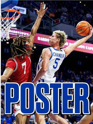 Collin Chandler’s Monster Poster is Top __ in Rupp History 🤔 • • • • #BBN #BigBlueNation #CatsBy90 #WeAreUK #KentuckyWildcats               @The College Sports Company  