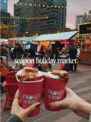 the seaport holiday market returns THIS FRIDAY 🫶💋✨ #bucketlistboston #bostonma #boston #seaportboston #holidaymarket 