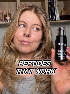 AD Peptides are a must for anti-aging--but @Medik8 Liquid Peptides Advanced Serum is one of the few products that will actually give you the level of results you want  You can get it on www.medik8.us #Medik8 #Medik8partner #skintok #skincare #peptide
