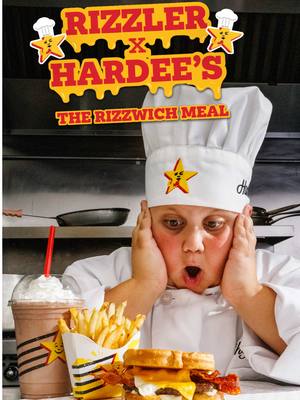 Sometimes all it needed was a little Rizz 🤫 Introducing the Rizzwich Combo, straight out of the Hardee’s kitchen and crafted by me, with ultimate Rizz.