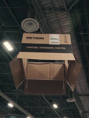 Our @SEMA Show show debut is here! We built a full-size @1nineindustries trophy truck out of our own wheel boxes to show that what we deliver is more than wheels. It’s creativity, grit, and craft, values that carry as much weight as steel and horsepower 🏁 Every great build starts with a Method box. So much more than just packaging, it’s a symbol of arrival, the first spark of something real. Inside isn’t only a product; it’s the sum of our passion, and an invitation to join what we stand for 📦 Come see it in person in the West Hall #55155 📍 Hit the link in bio to discover what’s #BeyondtheBox 🔗 #Methodracewheels #Wheels #Offroad