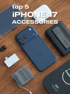 it’s been almost a month since i upgraded to the iphone 17 pro, and these are 5 accessories I can’t live without 👀📱 link to them in my LTK! @AnkerOfficial @Spigen @lexarmemory #iphone #apple #iphone17pro #Tech #gadget 