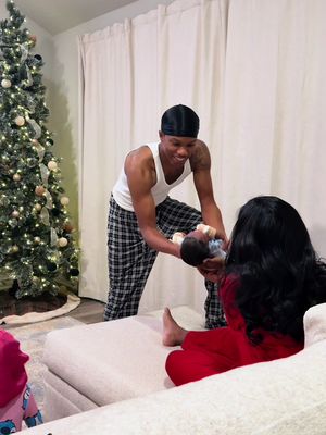 Watching my wife risk her life & sacrifice her body, makes me love her even more! Whatever makes it easier, I’m doing it! ❤️🙏🏾 @Ma’ya | Houston Influencer 
