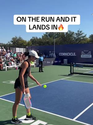 Aiming for the back corner doesn’t always work but when it does …. 💪🏼🔥  #pickleball #propickleball #ppatour #pickleballasmr #pickleballpoint 