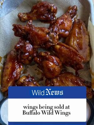 wings being sold at Buffalo Wild Wings 