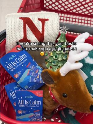 tag your bestie who owes you a jingle basket below 🤭👇 @target 