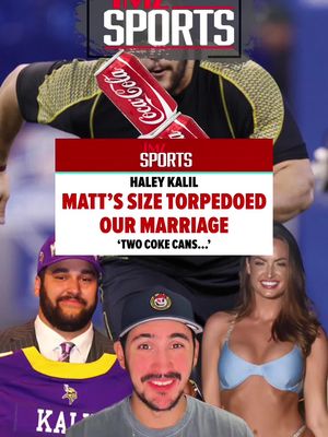 Out of all the possible reasons to get a divorce this might be one of the craziest…Former NFL player Matt Kalil’s ex wife Haley revealed that the reason was because his “package” was to large📦😭
