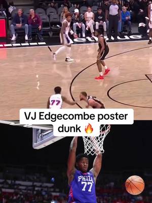 nah he really thought he was vince carter 😭 #NBA #dunk #philedelphia #philly #76ers