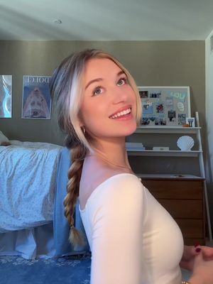 Replying to @Micheleke🥐🎀 ❤️‍🔥  french braid tutorial! 🤍 with a little practice it’s actually easy :) and looks so chic I’m obsessed #frenchbraid #braidtutorial #howtobraid #hair #hairtutorial 