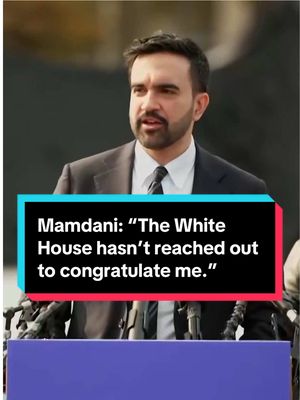 "The White House hasn't reached out to congratulate me." NYC Mayor-elect Zorhan Mamdani expresses interest in speaking with President Trump about his policies such as the cost of living and SNAP benefits. His comments come as confusion swirls in Washington: the White House has walked back Trump’s remarks suggesting SNAP payments would halt during the shutdown, clarifying that the administration will comply with a court order to partially fund the program. #news  #trump  #mamdani  #newyork 