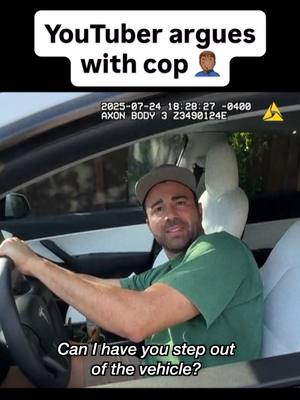 YouTuber Argues With Cop…