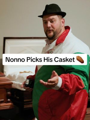 He's gotta get that tempurpedic casket mattress, after years in the tomato garden doesn't he deserve to relax a bit? Full episode out now on my YouTube; link in bio! . . #MarcAnthony #Italians #ItalianComedy #Nonno #Funerals