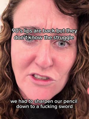 90’s lips are back but they don’t know the struggle 