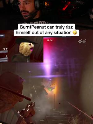 BurntPeanut can rizz himself out of any situation 🤣