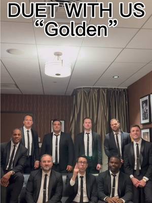 #duet with us! If you’ve ever wanted to give a cappella a go, here’s your chance! Sing the lead on #Golden from #KPopDemonHunters and we'll back you up!  #acappella #straightnochaser  
