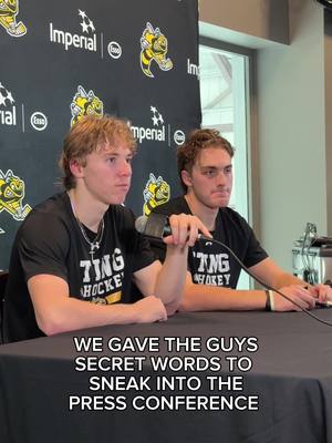 Adding to the press conference vocab