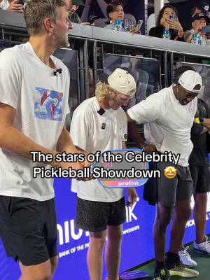 It’s Celebrity Pickleball Showdown time! ⭐️ Tune in on Pickleballtv #pickleballtiktok #pickleball #celebritypickleball #fyp