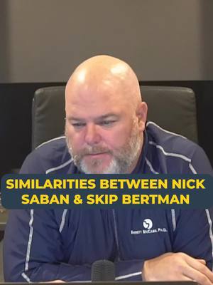 The best coaches surround themselves with the best mentors. I’ve had the opportunity to work under two of the greatest coaches in their sports, and one thing they always did was take every opportunity to learn from the people around them. #NickSaban #SkipBertman #coaching #mentors #leadership #alwayslearning