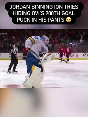 Worth a shot 🤣 #binnington #ovechkin #capitals #blues #NHL 