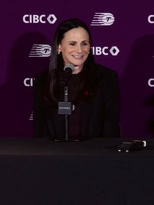Can’t stop reliving our head coach announcement 🤩 #torontotempo #sandybrondello #WNBA
