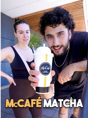 Moving week chaos calls for a little treat! 💚 Head to McCafé Australia now to try their new Matcha range for a limited time only! @mcdonaldsau 🎉 #matcha #icedmatcha #strawberrymatcha #matchalover #maccas 
