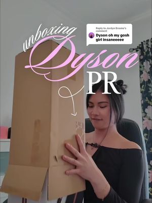 Replying to @Jordyn Brooke THE Dyson?! I’m still convinced I’m dreaming😭🩷 @Dyson ANZ #microinfluencerjourney #prpackage #dysonairwrap #smallcreator #brandsthatworkwithsmallcreators 