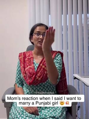 Gujarati mom vs Punjabi girl 😂💥#kajalkevadiya #gujraticomedy #kajalkevadia #gujjumom 