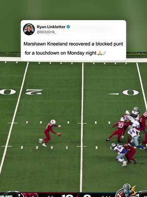 Tragic news struck today as Cowboys DE Marshawn Kneeland has passed away at the age of 24  Just on Monday Night Kneeland scored this touchdown Monday night against the Cardinals. Prayers for the Kneeland family 🙏 Cherish the small amount of time we have on this planet  #marshawnkneeland #cowboys #nfl  #creatorsearchinsights 
