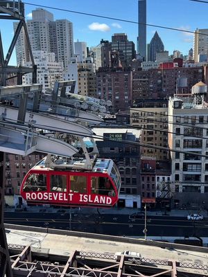 Want the best views of new york city? Take the Roosevelt Island Tram. The same cost as taking the subway, and you’re lifted in the air in this iconic tramway and taken to Roosevelt Island. Such a fun and cool way to see the city! 