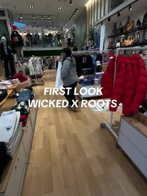 EXCLUSIVE FIRST LOOK at the @Wicked: For Good x @Roots collection!Available in stores now and online at 11 AM EST  #wicked #wickedmovie #roots #toronto #wickedforgood 