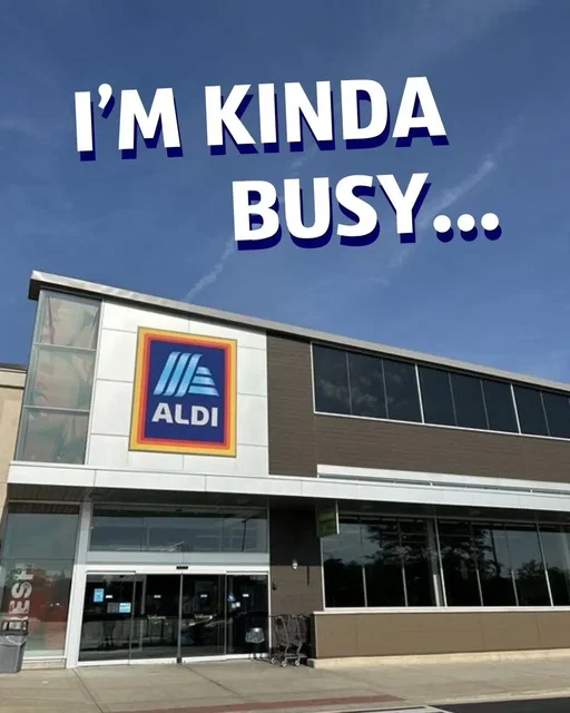 Sorry, I’m kinda busy getting everything I need for the holidays. 🎁 🤭 #ALDIFinds #ALDI 