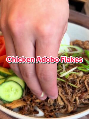 Easy Weeknight Meals Part 7: Chicken Adobo Flakes 🤝 #filipinofood #chickenadobo 