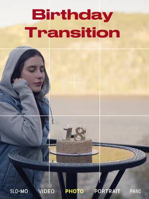 Birthday Transition Tutorial (with CapCut) 👇 1️⃣ Import two clips of yourself into CapCut 2️⃣ Overlay one of the clips 3️⃣ Go to Mask → Horizontal 4️⃣ Add two keyframes near the end of one clip and set Opacity to 0 💾 Save this tutorial for later and tag me if you try it, I’ll share my favorites! #capcuttutorial #birthdayidea #birthdaytransition #videoediting 