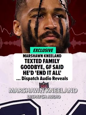 Police dispatch audio of Marshawn Kneeland’s girlfriend informing the authorities that Marshawn was armed and would end his life. “We’re trying to get her to call him 1st but she’s saying he is armed & has a history of mental illness” #marshawnkneeland #cowboys #trending #restinpeace 