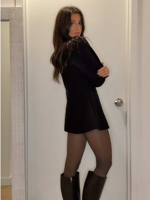These new @Calzedonia thermal tights are the biggest game changer this Winter. #calzedonia #winter #calzedoniatights 
