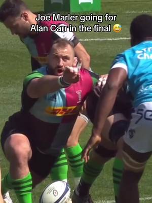 That sass 😂 #Traitors #Rugby #InvestecChampionsCup @Joe Marler @Harlequins 
