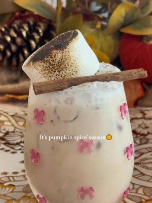 We’re still not over pumpkin spice season, and neither is @yourgirlyma | Beauty Creator 🎃🤎 She gave our TAZO Classic Chai Latte a cozy fall remix with pumpkin spice syrup and a toasted marshmallow topper 🔥 BRB, making one immediately! #MyTAZOTaste #PumpkinSpice