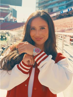 It’s game time! Represent your team this NFL season with the new Chronomat GMT.
