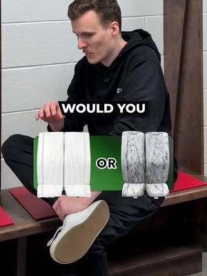 Would you rather wear someone else's broken in gear or have to wear a brand new set every game? #hockey