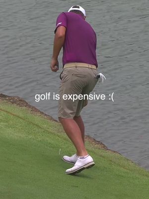 Rule 14.3 is an expensive one 😅 ##funny##golf##fyp##wet