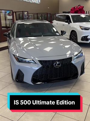 No. 166 / 500 🔥 2025 Lexus IS 500 Ultimate Edition 5.0L V8 with new Wind paint color. Sold vehicle. #lexusofconcord #lexususa #lexus 